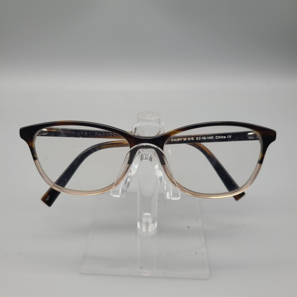 Warby Parker Daisy M 615 Eyeglasses Tortoise Two Tone Cat Eye Frames 52-16-140